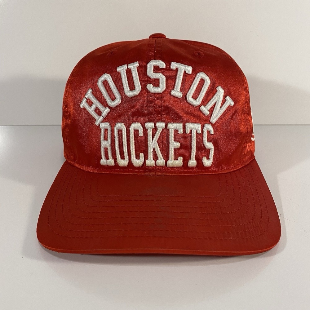 Houston Rockets Mitchell and Ness Cap Hat Snapback Hardwood Classics Red